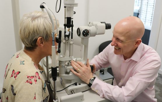 Alex Gage Family Optometrists (Sheffield) (photograph featuring Alex and Sarah Gage)