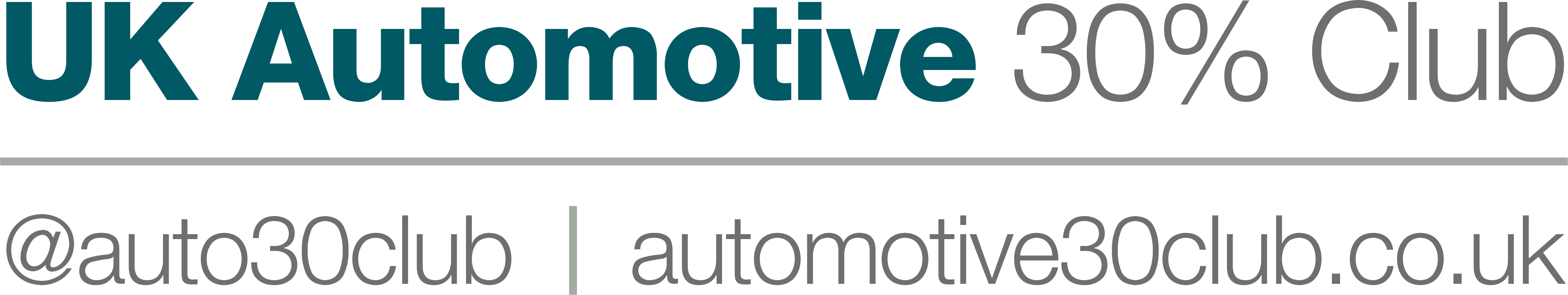 UK Automotive 30% Club (remastered logo)